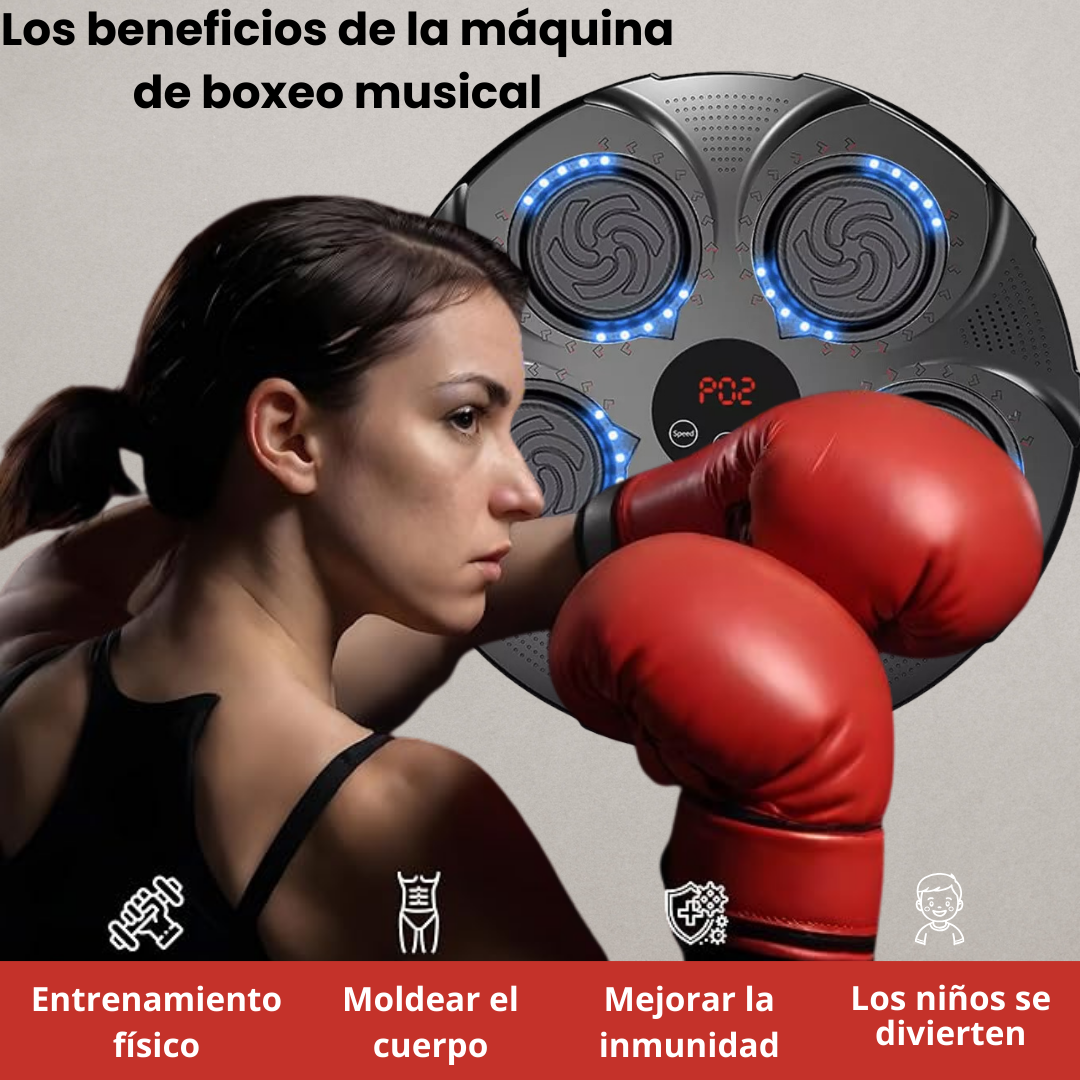 TABLA DE BOXEO MUSICAL PUSH